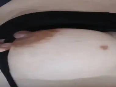 Cewek Panlok Pamer BH CD Hitam Memek Basah Kost poster